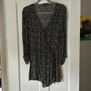 American Eagle Long Sleeve Romper